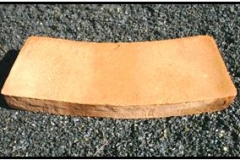(MCU) mattone curvo fioriera o bordo aiuola cm. 30x10x4,5