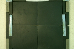 Bucchero nero inserti smalto